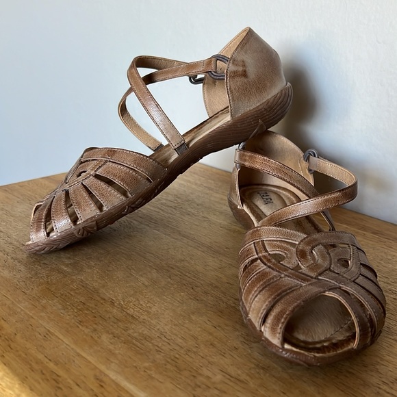 Jafa 135 Lattice “Stone” Sandals Size 37 - Picture 6 of 8